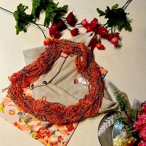 Coral Accessory Scarf